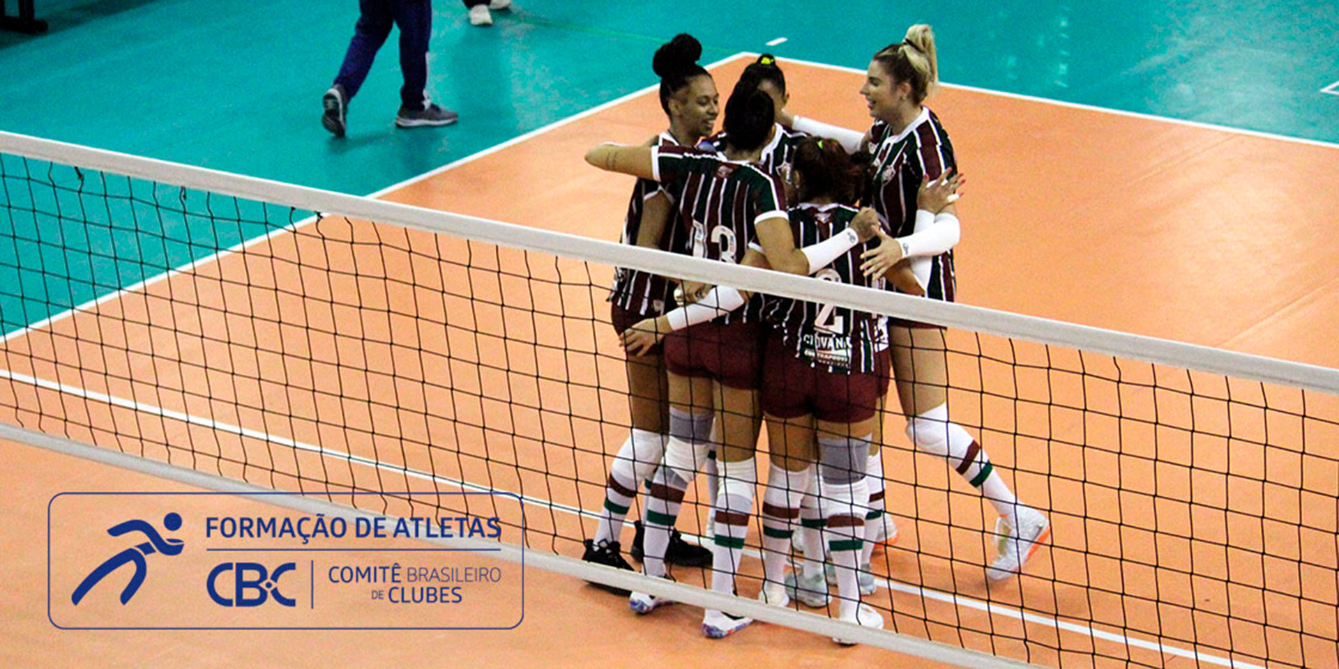 Equipe do Fluminense Football Club (RJ) durante Campeonato Brasileiro Interclubes - Superliga de Vôlei Temporada 2020/2021