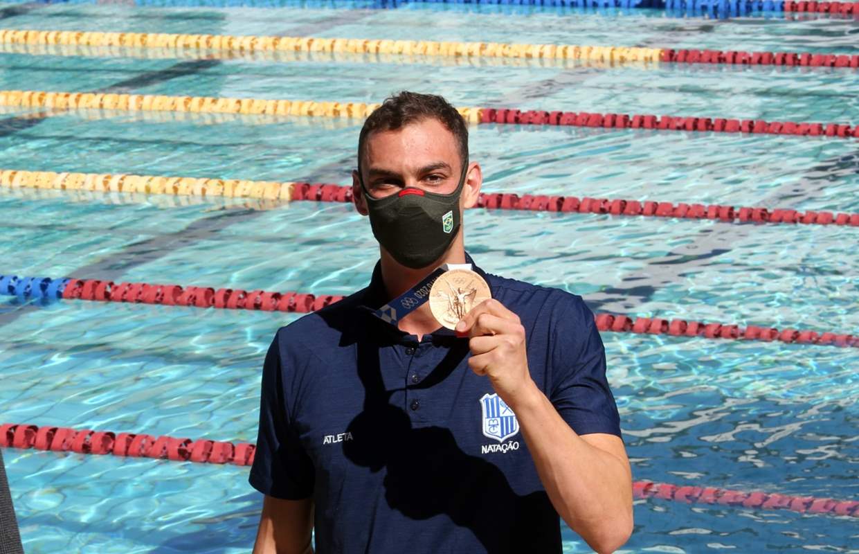 Atletas da Sociedade de Ginástica Porto Alegre – SOGIPA-RS e Minas Tênis  Clube-MG retornam aos Clubes após conquista de medalhas nos Jogos Olímpicos  de Tóquio