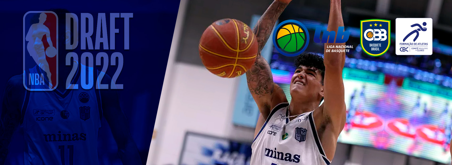 Gui Santos, atleta do Minas Tênis Clube–MG, é escolhido pelo Golden State  Warriors no Draft da NBA