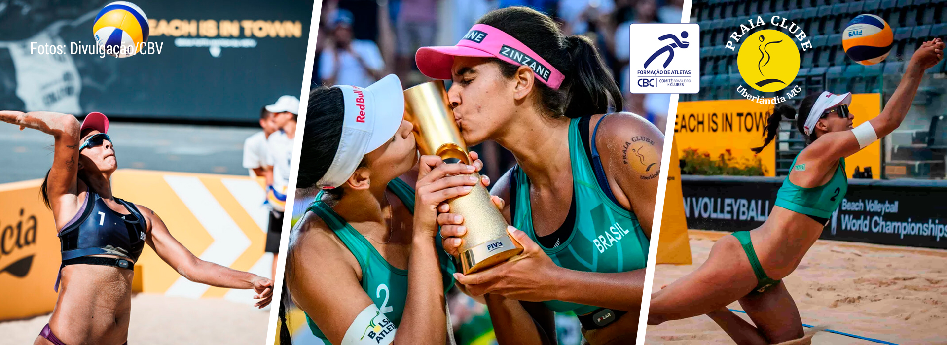 Dupla do Praia Clube-MG conquista Mundial de Vôlei de Praia 