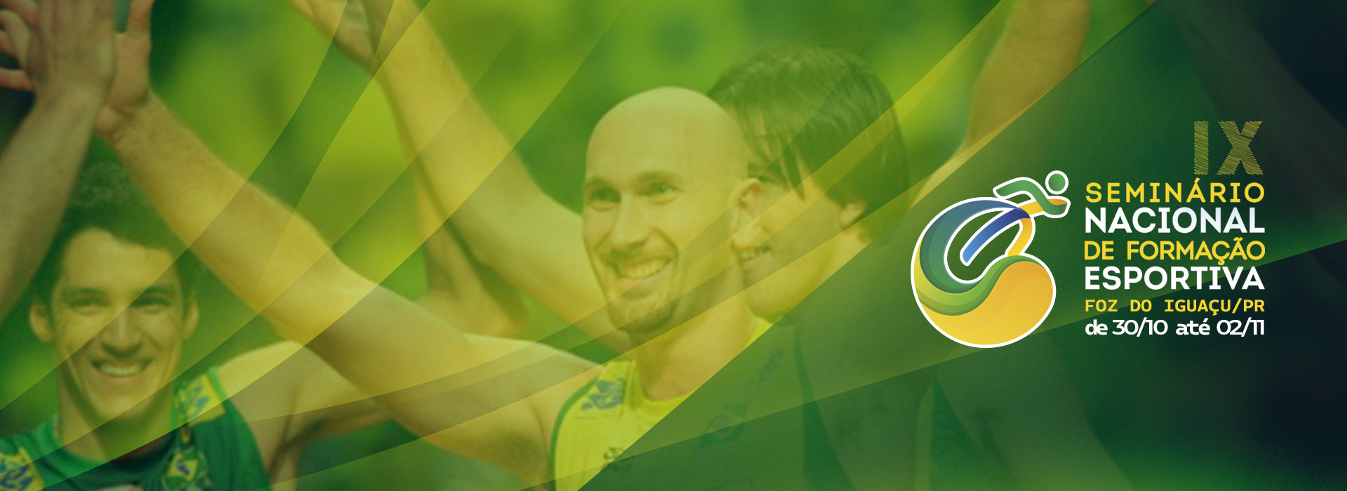 Campeão do Voleibol, Nalbert Bitencourt, inspirará com palestra no IX Seminário Nacional de Formação Esportiva