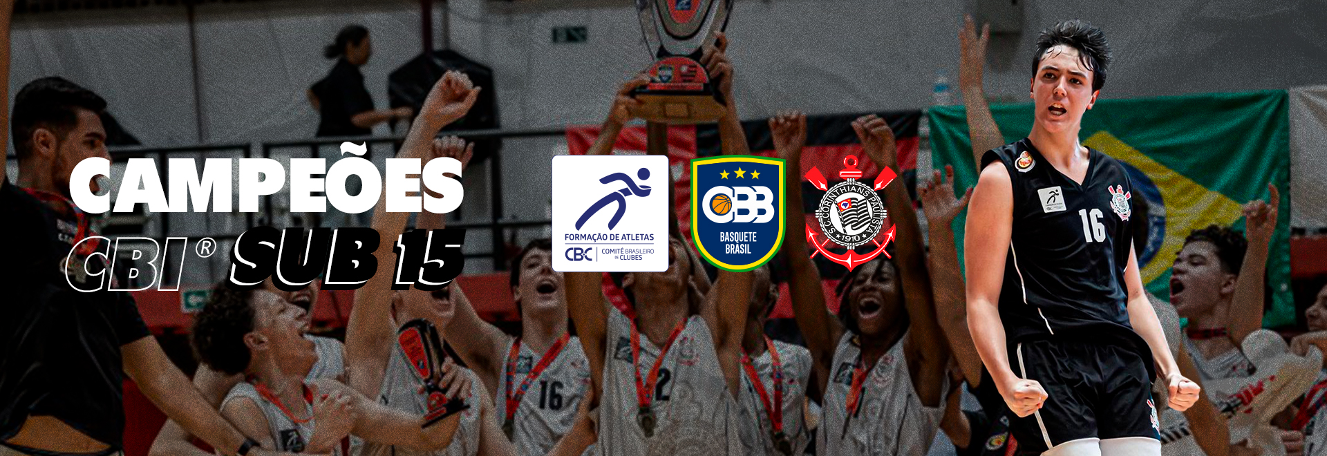 Corinthians – SP conquista o CBI® de Basquetebol Sub 15 Masculino