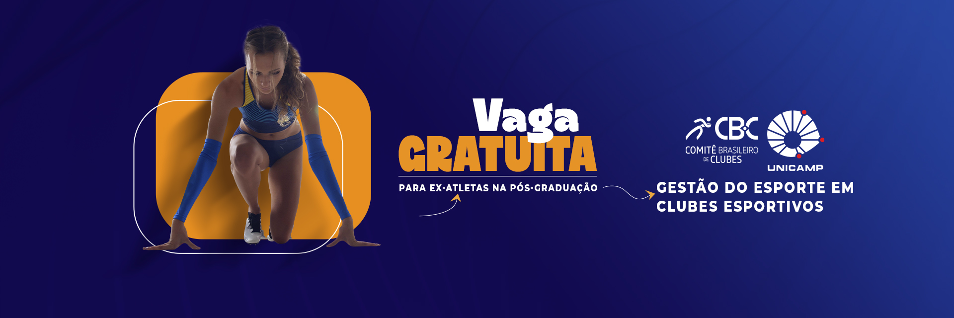CBC e UNICAMP oferecem vaga de Pós-Graduação em Gestão do Esporte para ex-atletas