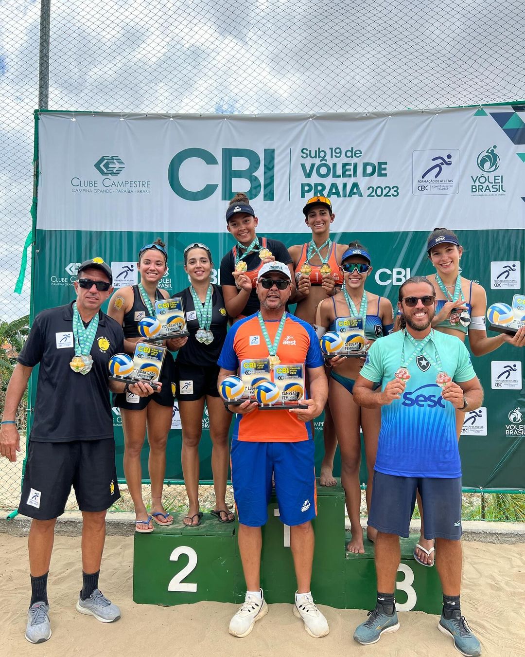 2ª Etapa do Campeonato Brasileiro Interclubes CBI® Volei de Praia SUB 19 - 2023/2024