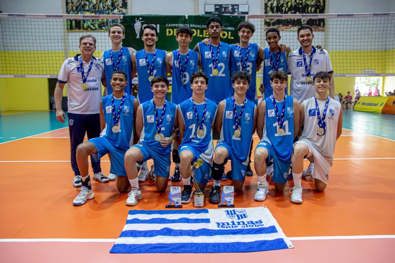 Minas campeão do Masculino