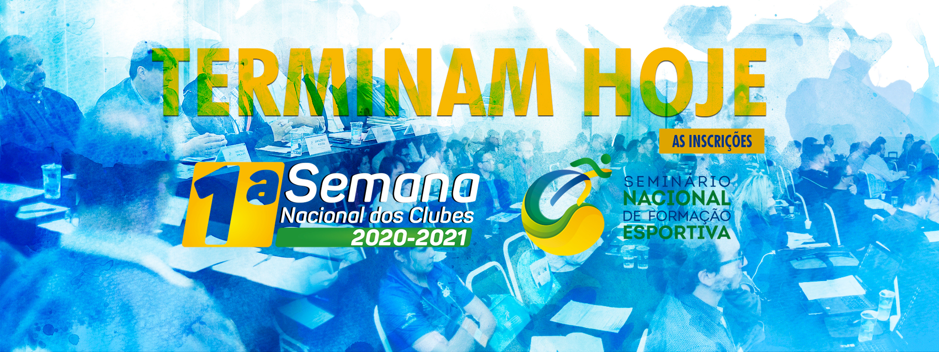 Último dia para as inscrições do  VII Seminário Nacional de Formação Esportiva