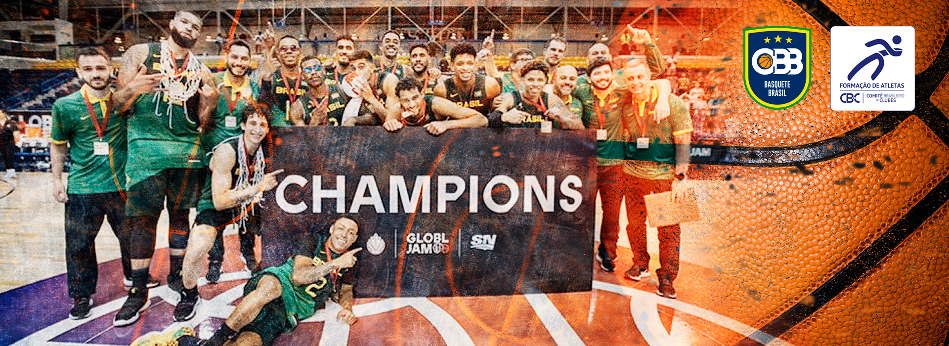 Com equipe formada por atletas clubistas, Sub 23 do Brasil vence torneio internacional de Basquete