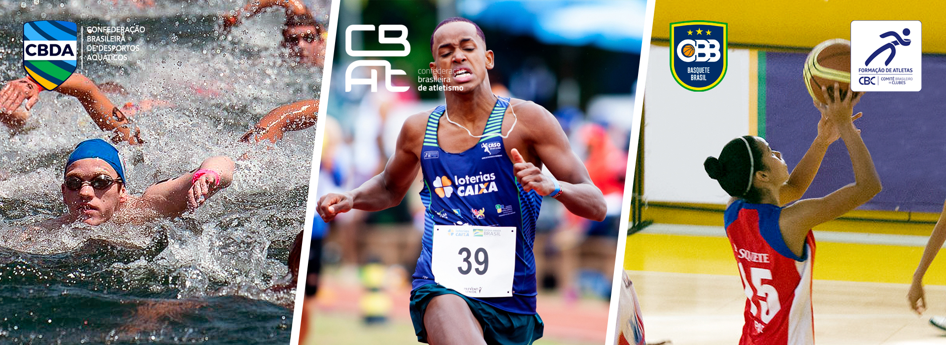 Final de semana será movimentado com o início dos CBI® de Águas Abertas, Atletismo Sub 18 e Basquetebol Sub 15 Feminino 