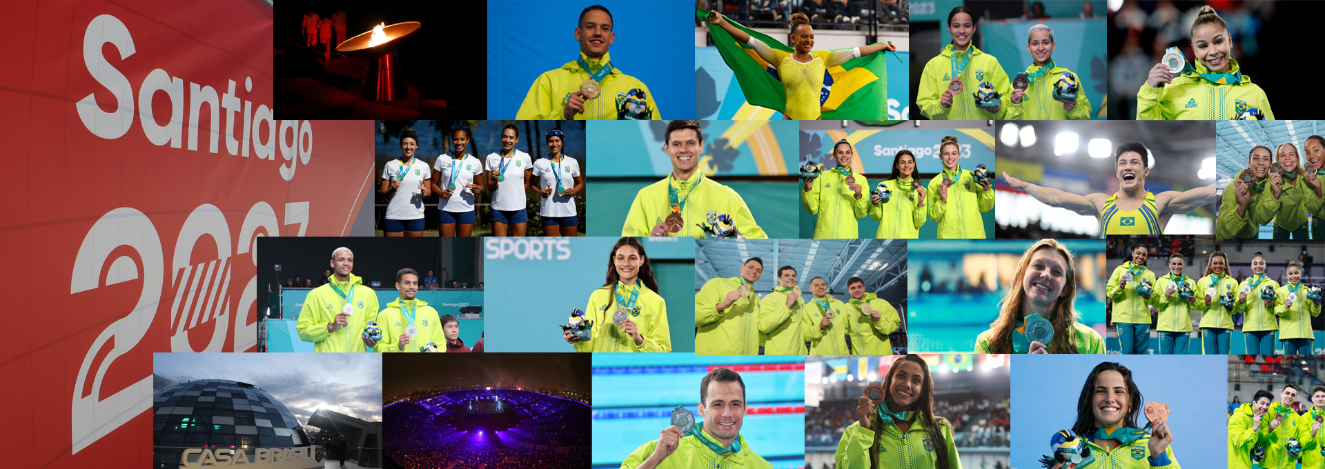 Atletas de Clubes seguem se destacando nos Jogos Pan-Americanos de Santiago