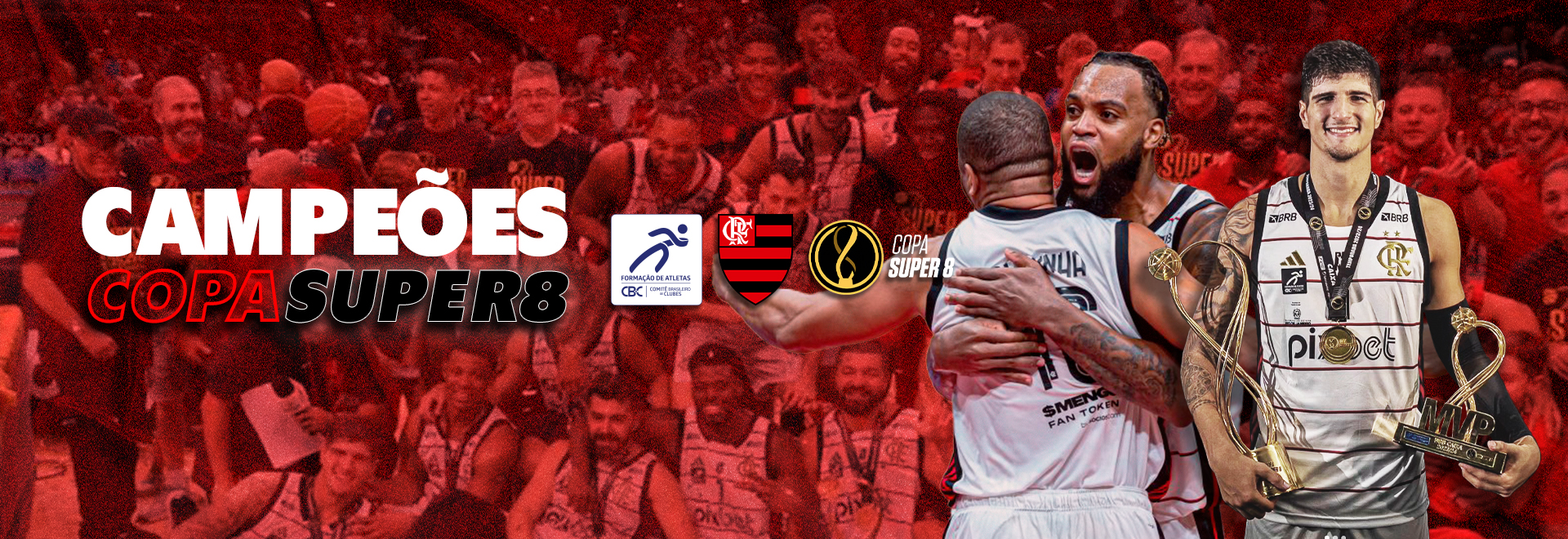 Pela terceira vez, Flamengo – RJ é campeão do CBI® Copa Super 8 de Basquetebol