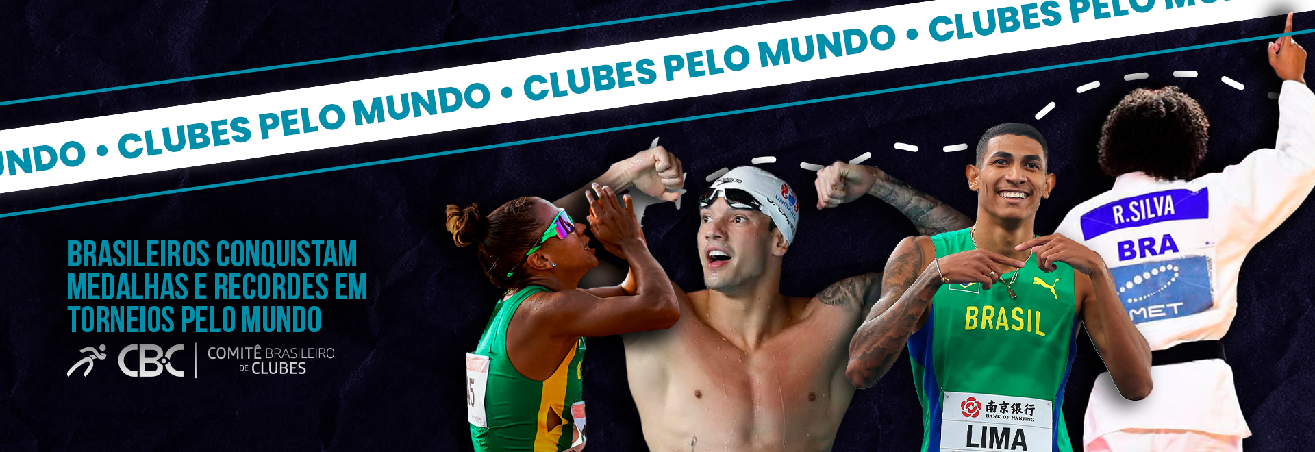 Clubes pelo Mundo: Atletas brasileiros brilham em competições internacionais 