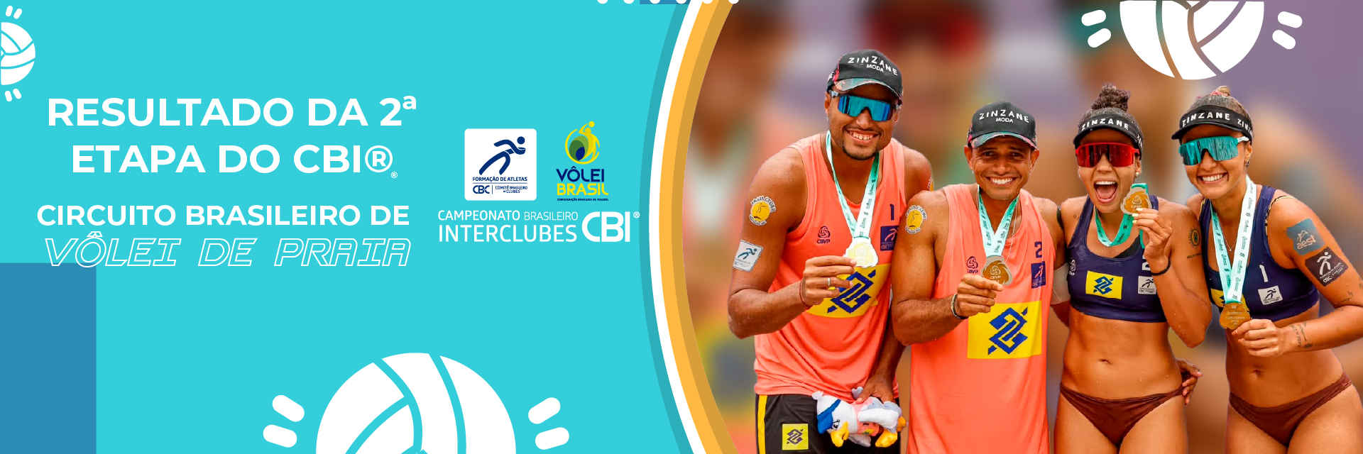 Resultado da 2ª Etapa do CBI® Circuito Brasileiro de Vôlei de Praia