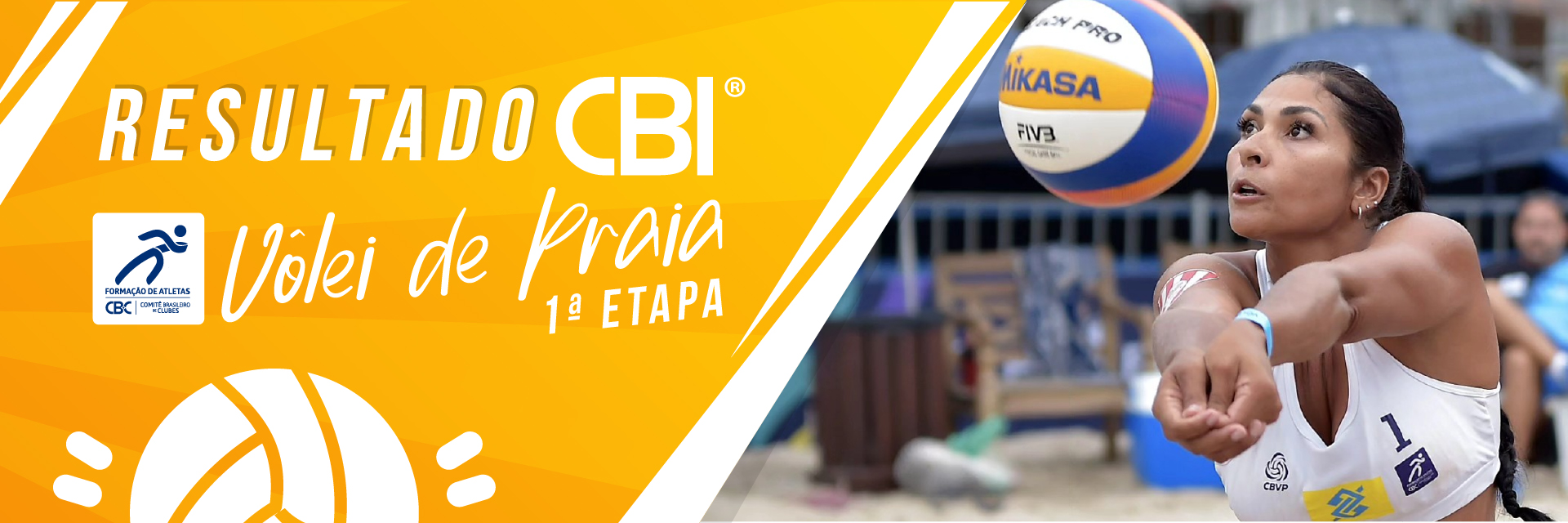 Resultado 1ª Etapa CBI® Volei de Praia