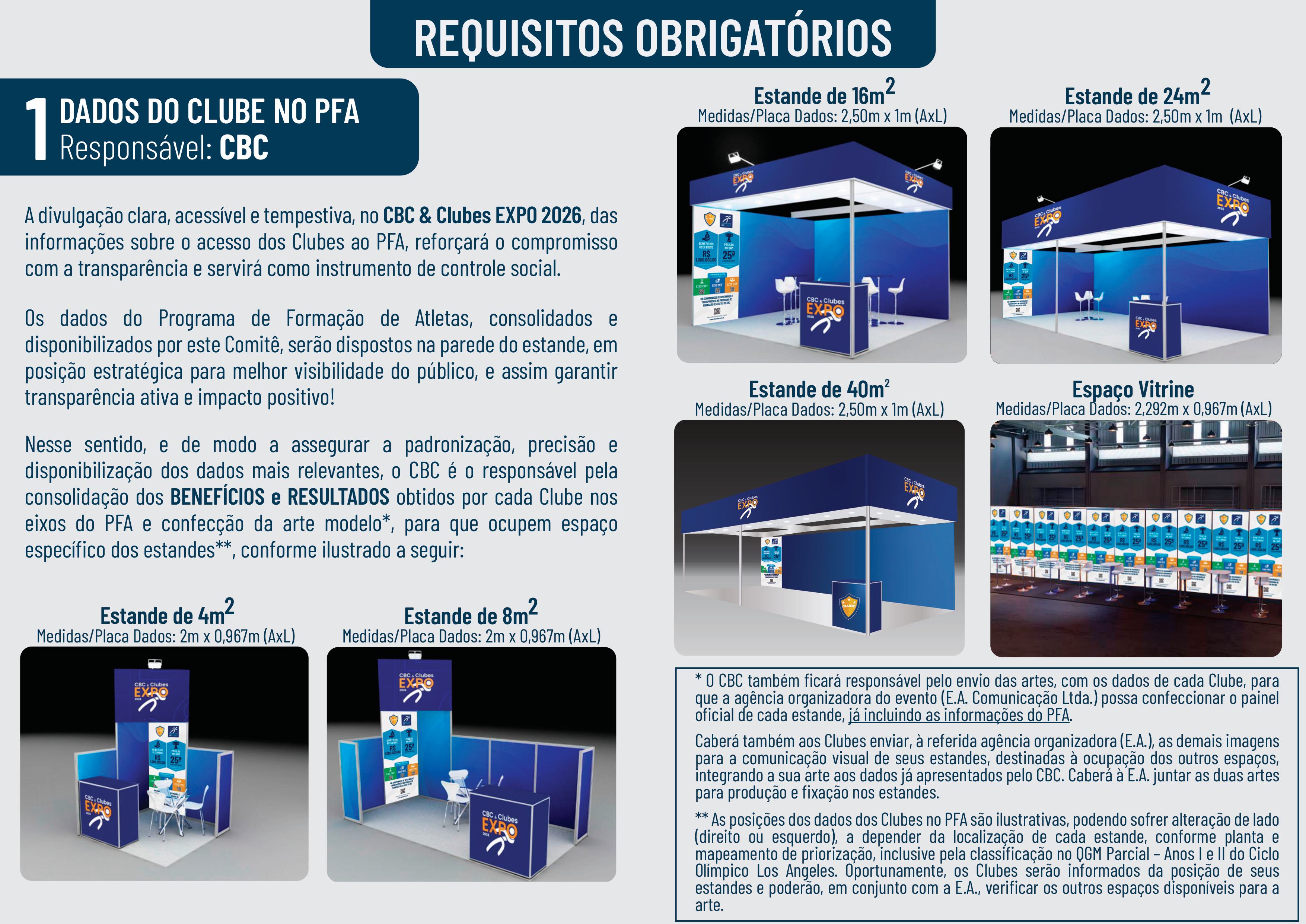CADERNO DE REQUISITOS PARA CLUBE EXPOSITOR - CBC & Clubes EXPO