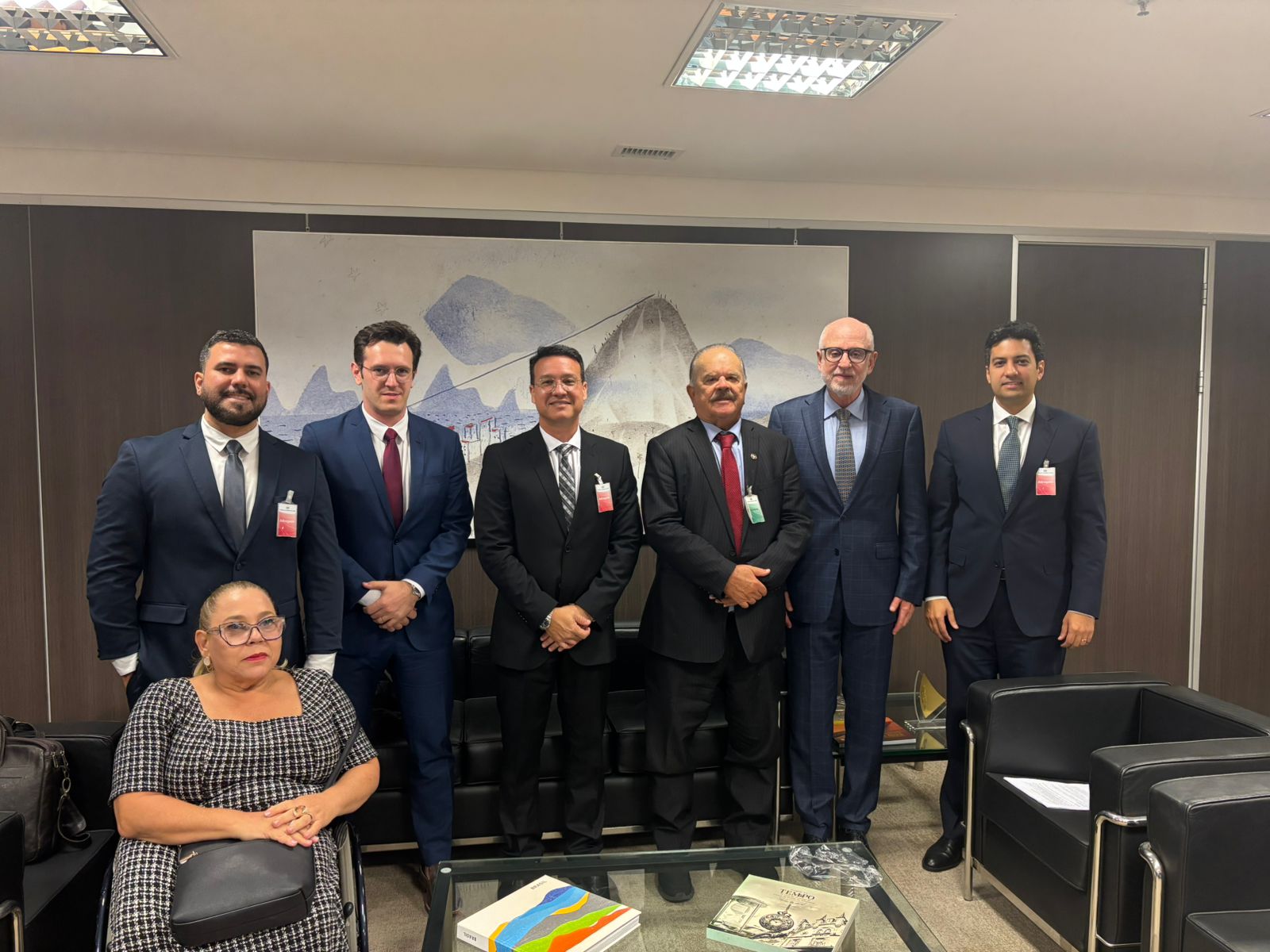 Visita ao Ministro Vital do Rego