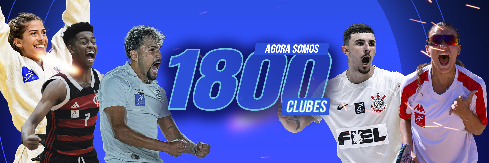 CBC alcança 1.800 Clubes integrados em seu Programa de Formação de Atletas, consolidando meta estratégica rumo a Los Angeles 2028
