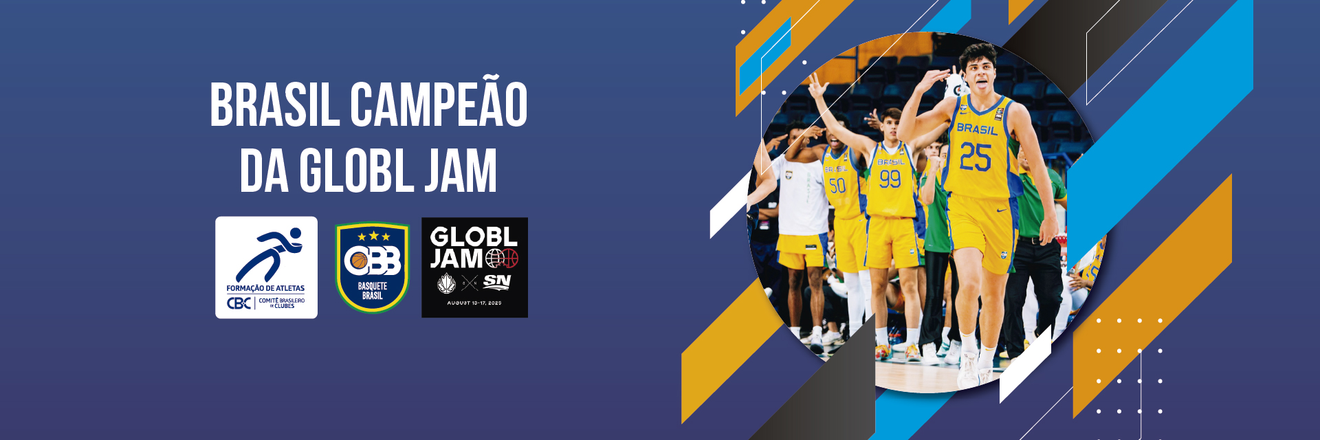 Brasil é bicampeão do Globl Jam com geração formada nos Campeonatos Brasileiros Interclubes – CBI®