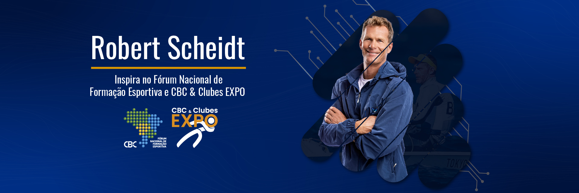 Robert Scheidt inspira no Fórum Nacional de Formação Esportiva e CBC & Clubes EXPO