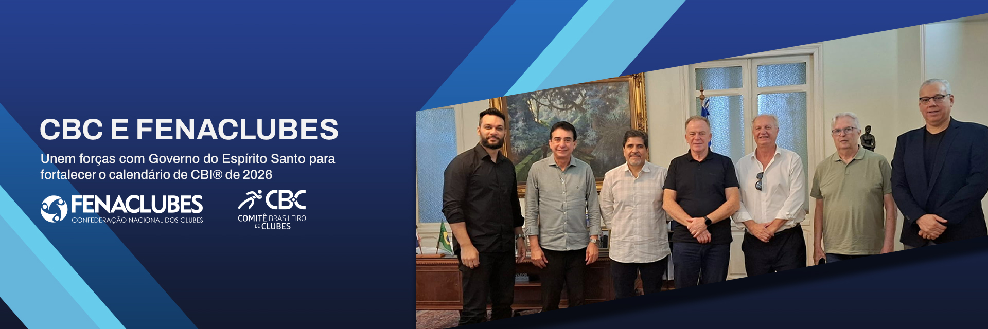 CBC e FENACLUBES unem forças com Governo do Espírito Santo para fortalecer o calendário de CBI® de 2026