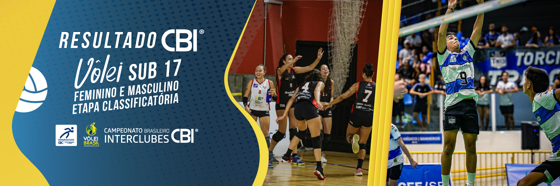 Definidos os classificados para a fase final dos CBI® de Voleibol Sub 17