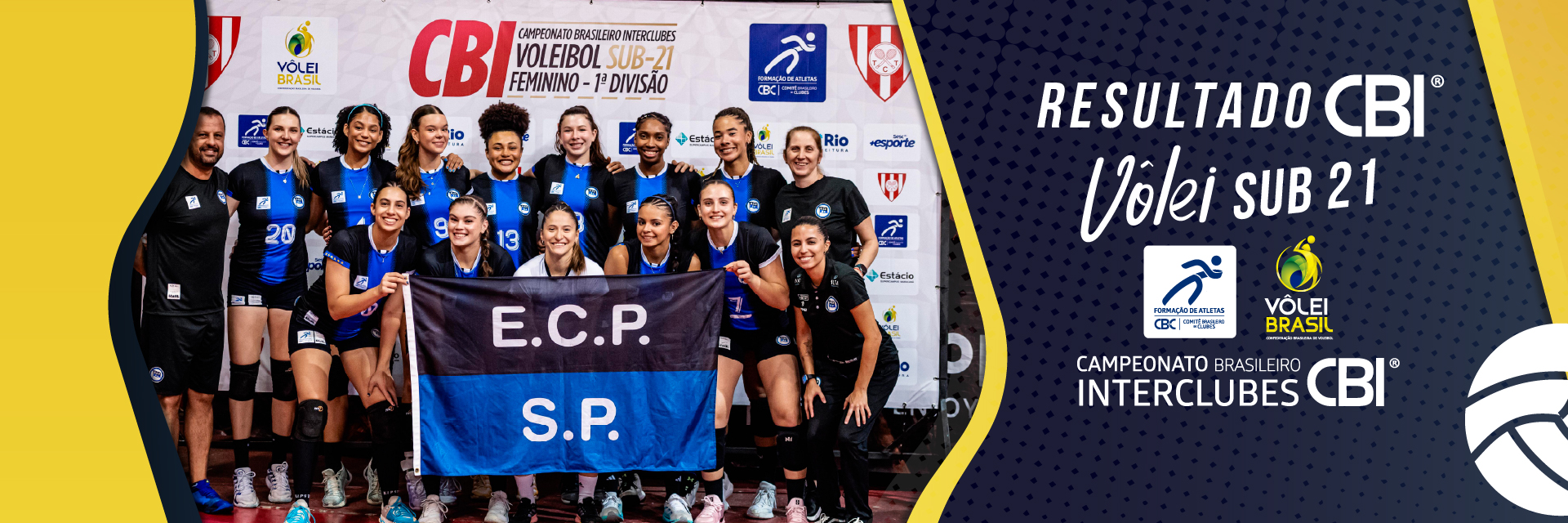 Resultado CBI® de Voleibol Sub 21 Masculino e Feminino