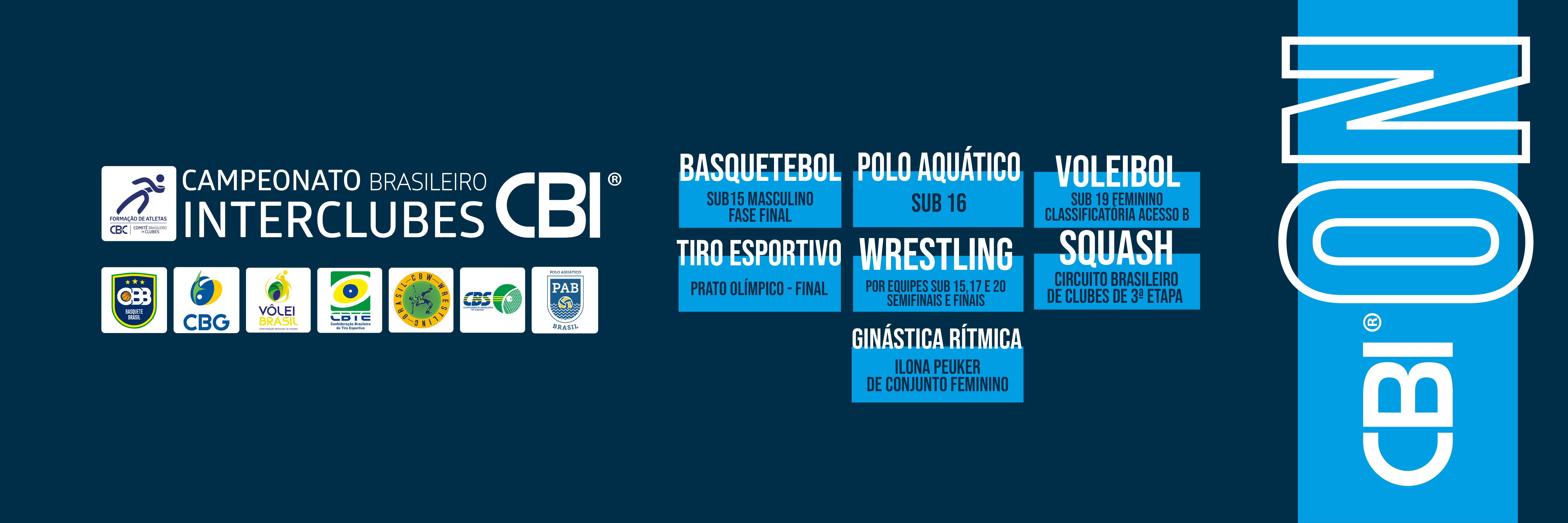 CBI® ON: Semana reúne sete competições do calendário de CBI® em todo o país