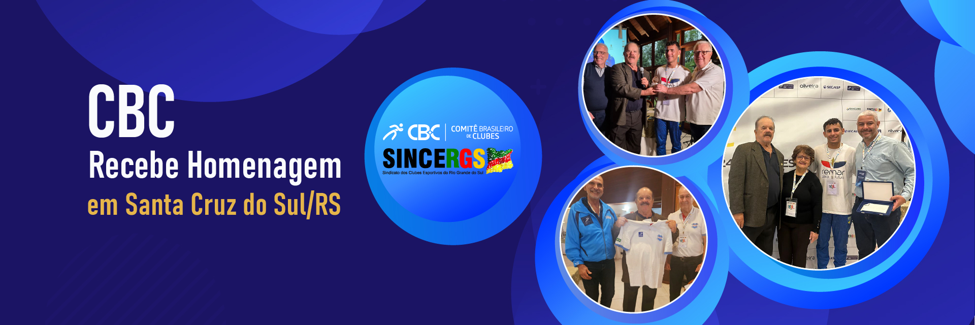 CBC Participa do 24º Congresso Gaúcho de Clubes e Recebe Homenagem em Santa Cruz do Sul/RS 