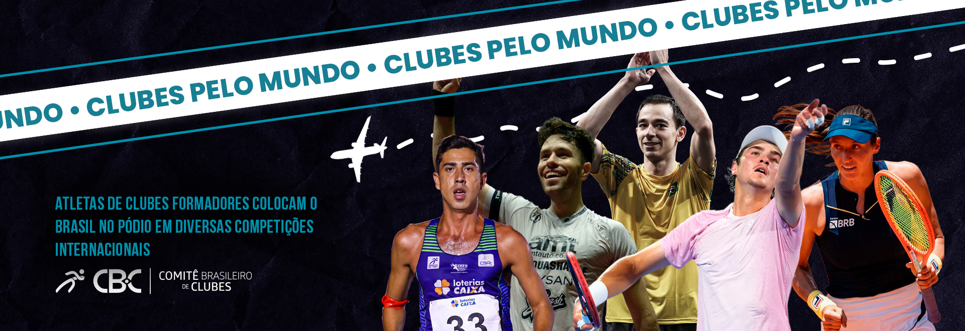 Clubes Pelo Mundo: Atletas formados em Clubes brilham em competições mundiais e elevam o nome do esporte brasileiro
