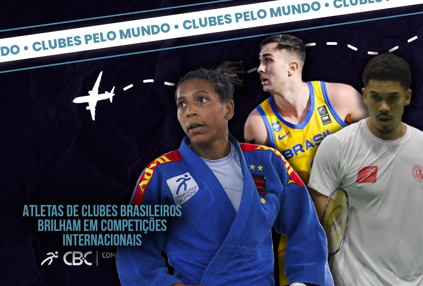 Clubes Pelo Mundo: Atletas de Clubes Brasileiros brilham em competições internacionais