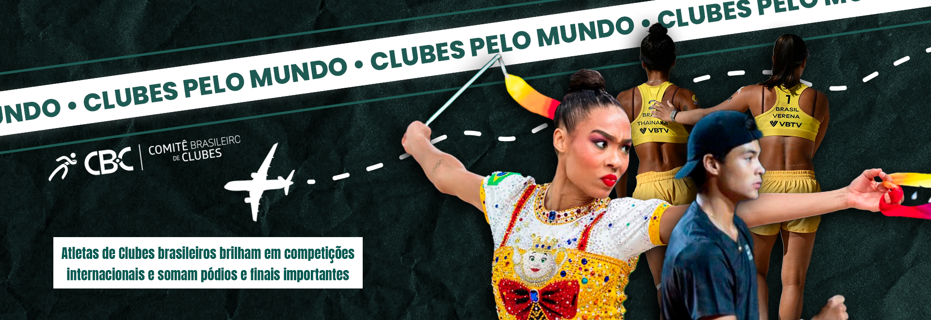 Clubes Pelo Mundo: Atletas de Clubes brasileiros brilham em competições internacionais e somam pódios e finais importantes