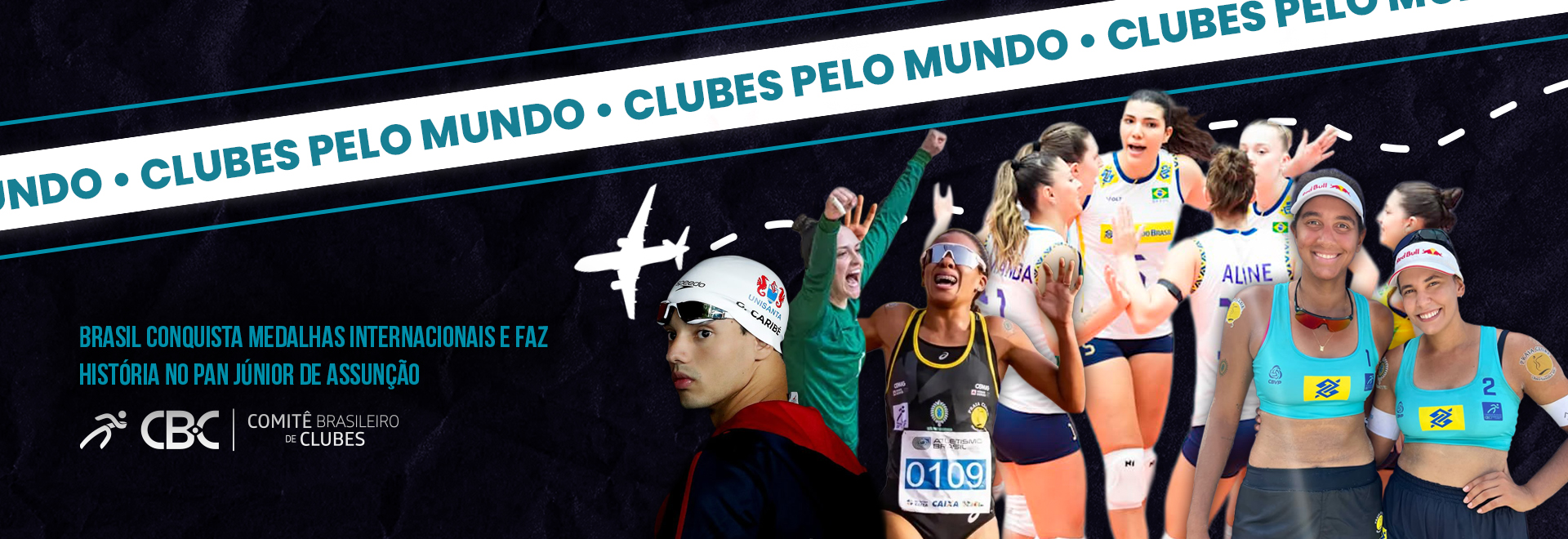Clubes Pelo Mundo: Brasil conquista medalhas internacionais e faz história no Pan Júnior de Assunção