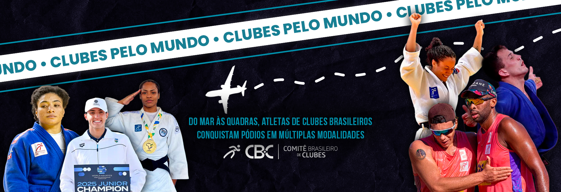 Clubes pelo Mundo: Do mar às quadras, atletas de Clubes brasileiros conquistam pódios em múltiplas modalidades 