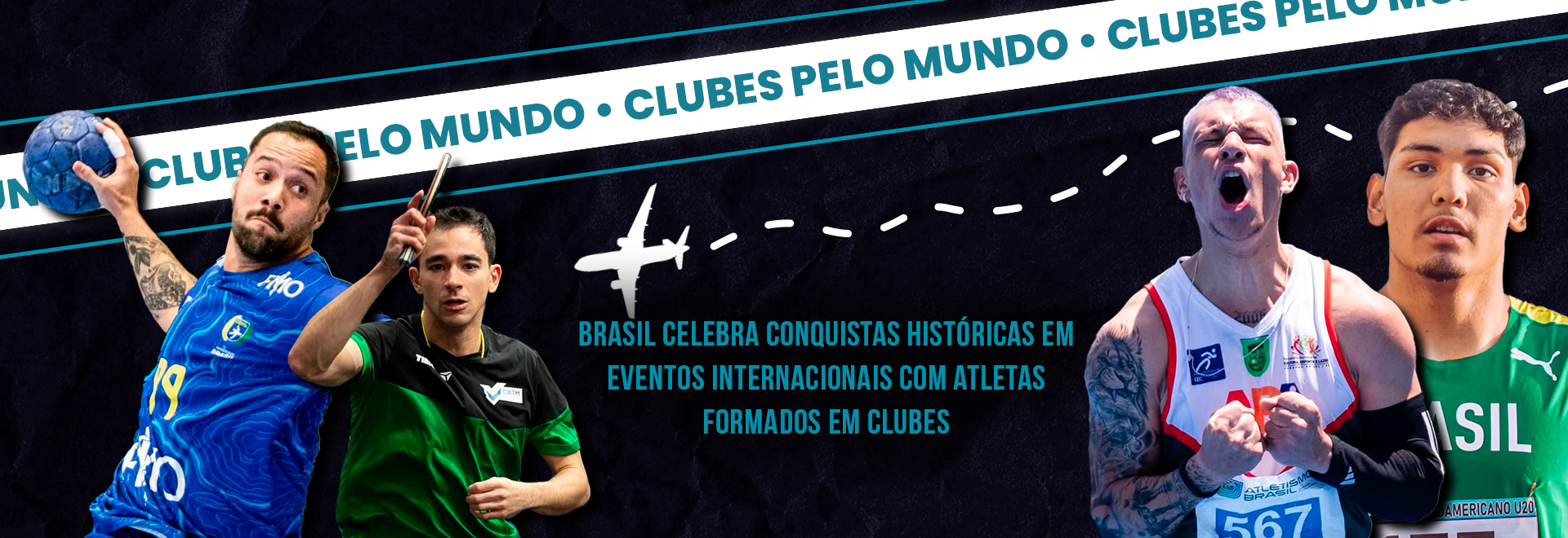 Clubes Pelo Mundo: Brasil celebra conquistas históricas em eventos internacionais com atletas formados em Clubes