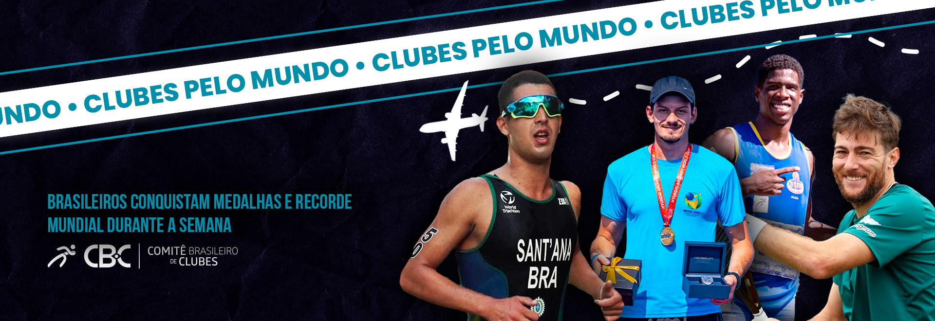Clubes pelo Mundo: Brasileiros conquistam medalhas e recorde mundial durante a semana