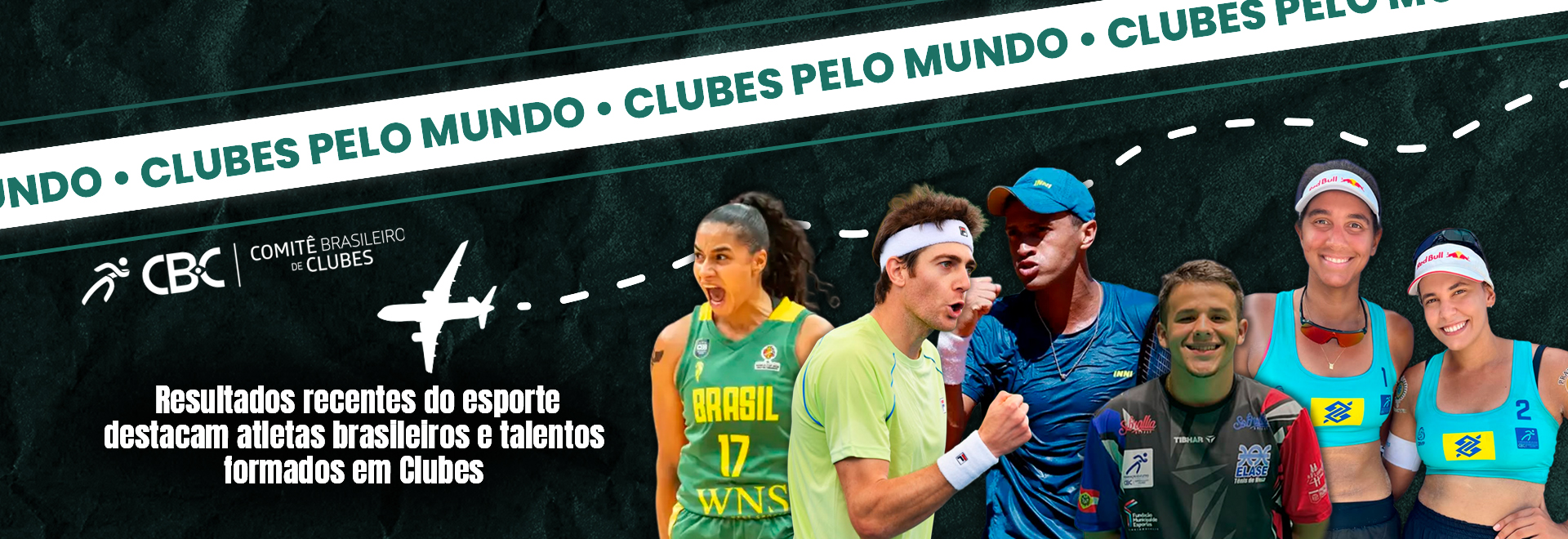 Clubes pelo Mundo: Resultados recentes do esporte destacam atletas brasileiros e talentos formados em Clubes