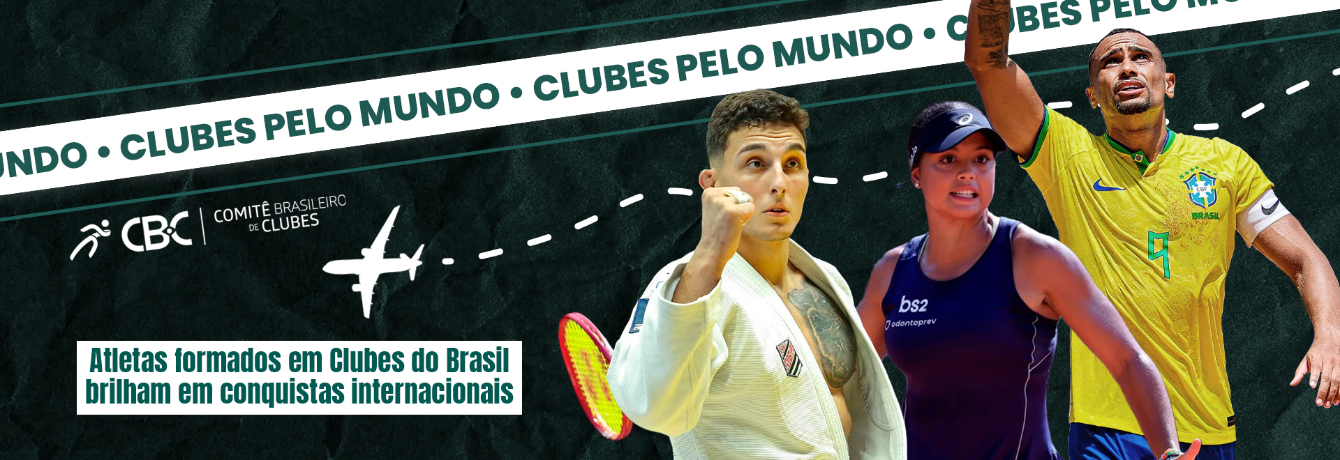 Clubes pelo Mundo: atletas formados em Clubes do Brasil brilham em conquistas internacionais