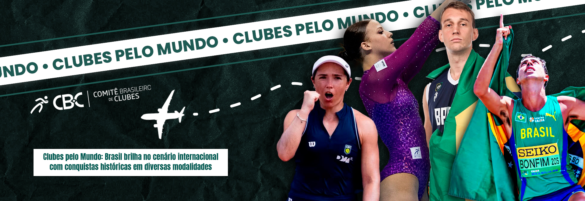 O esporte brasileiro vive um momento de grande destaque no cenário internacional, com resultados expressivos em diversas modalidades, evidenciando a força da formação de atletas nos Clubes integrados ao Programa de Formação de Atletas — PFA do Comitê Brasileiro de Clubes - CBC. Tênis No Tênis, João Fonseca, formado no Club de Regatas Vasco da Gama - RJ, protagonizou a melhor campanha de sua carreira em um torneio Masters 1000 ao alcançar as quartas de final em Monte Carlo. O desempenho garantiu ao atleta 20