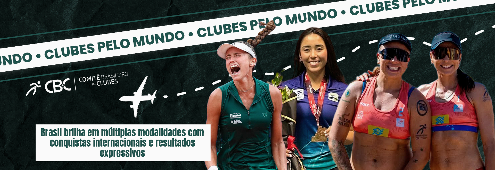 Clubes pelo Mundo: Brasil brilha em múltiplas modalidades com conquistas internacionais e resultados expressivos