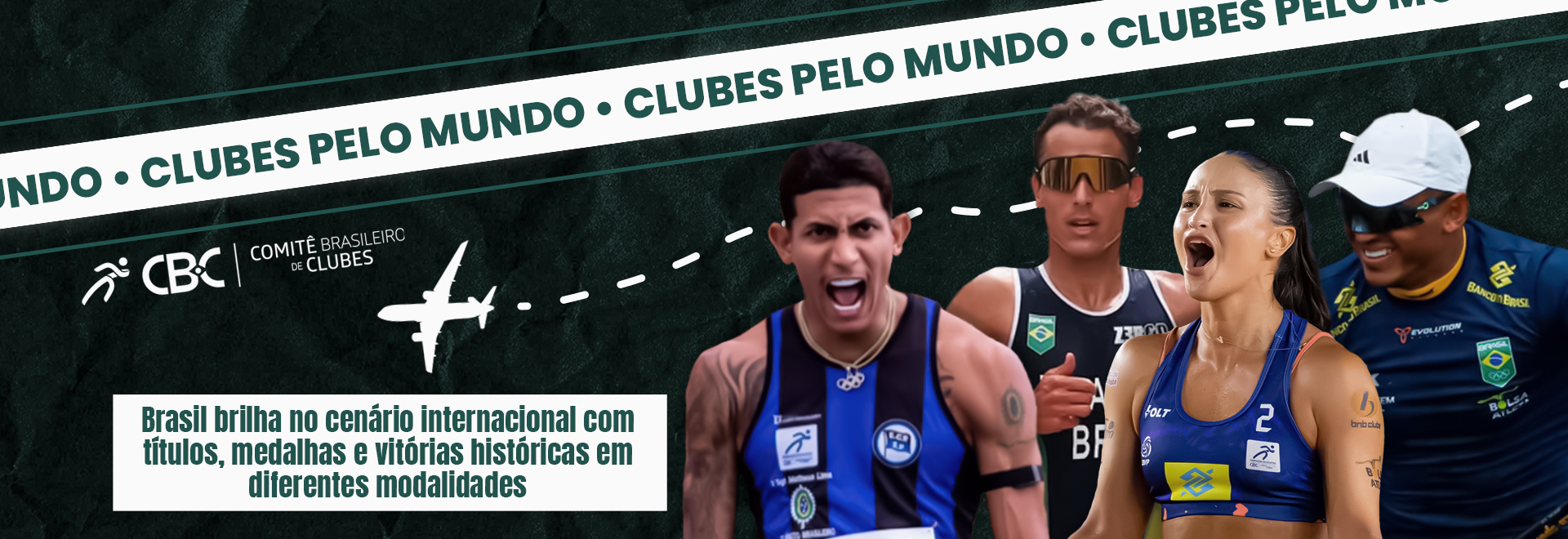 Brasil brilha no cenário internacional com títulos, medalhas e vitórias históricas em diferentes modalidades