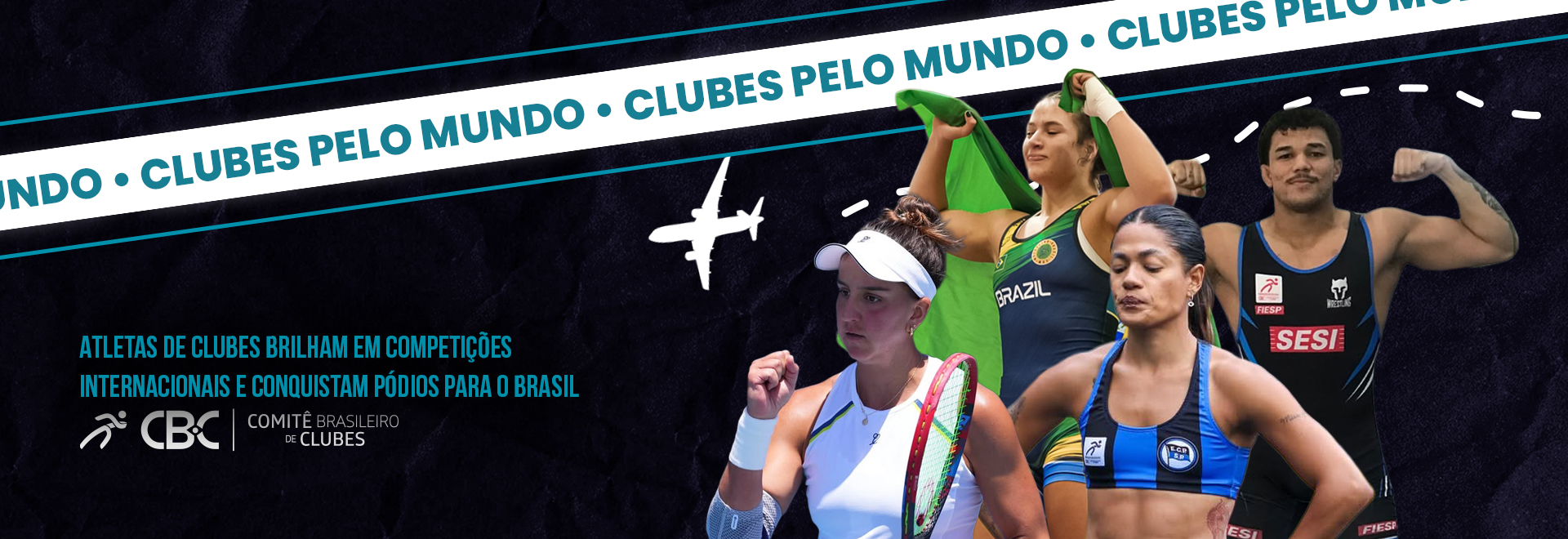 Clubes Pelo Mundo: Atletas de Clubes brilham em competições internacionais e conquistam pódios para o Brasil   