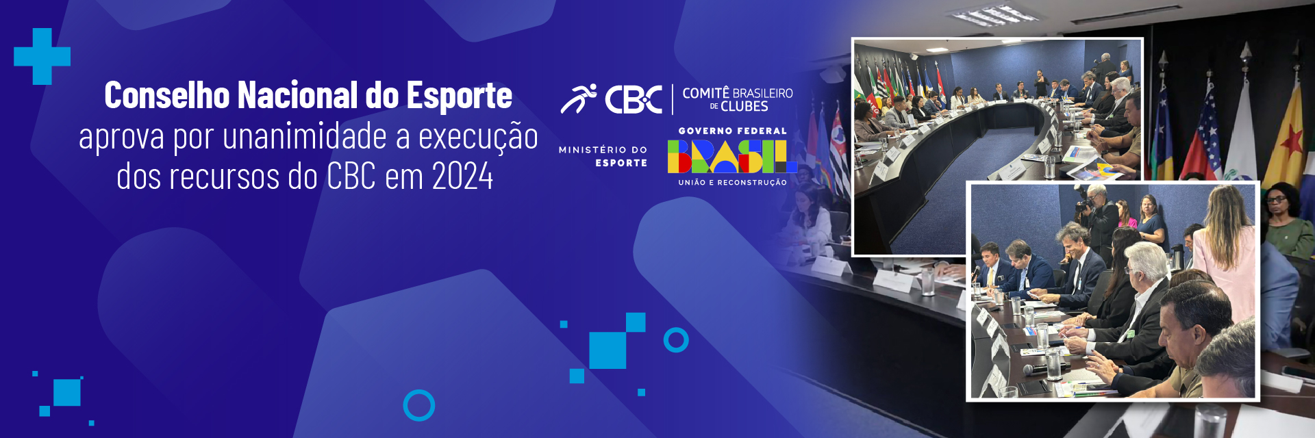 Conselho Nacional do Esporte aprova por unanimidade a execução dos recursos do CBC em 2024 