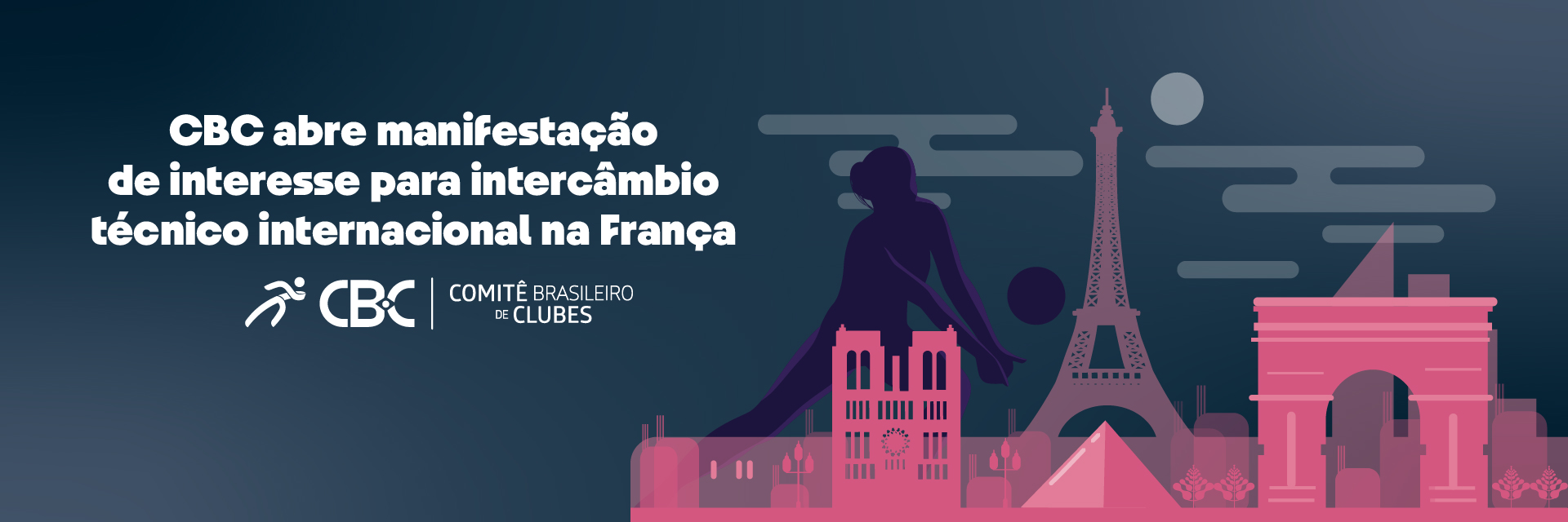 Intercâmbio Internacional França 2027 abre oportunidade inédita para capacitação de profissionais dos Clubes integrados ao CBC