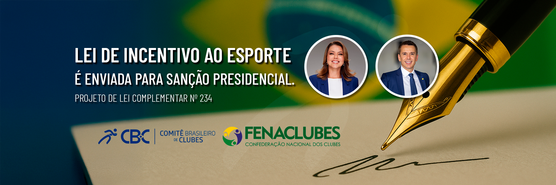 Nova Lei de Incentivo ao Esporte é enviada à Sanção Presidencial