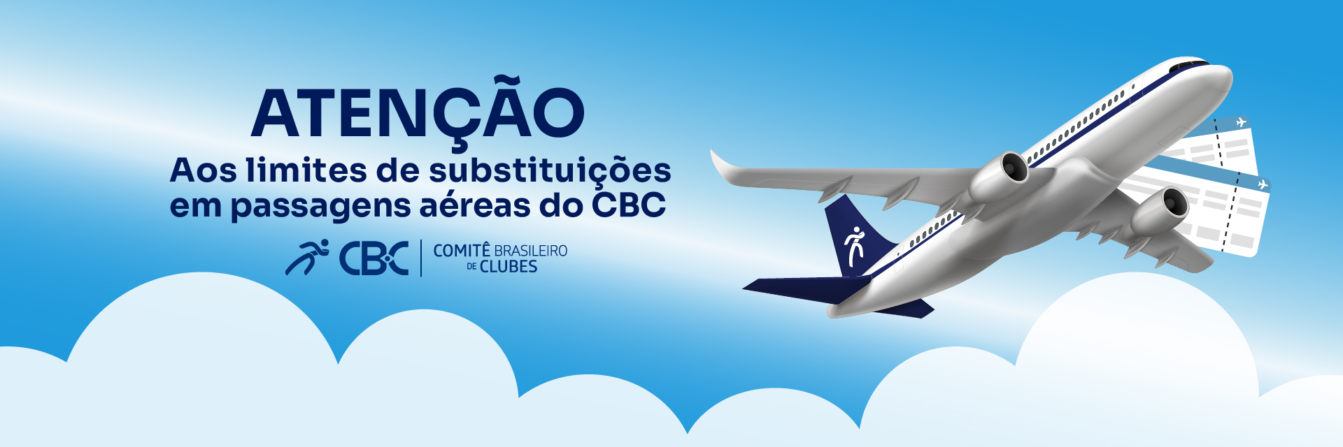Atenção aos limites de substituições em passagens aéreas do CBC