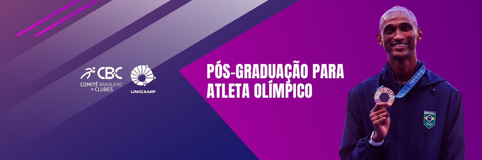 CBC e Unicamp oferecem vaga exclusiva para atleta olímpico em curso de Pós-Graduação em Gestão do Esporte