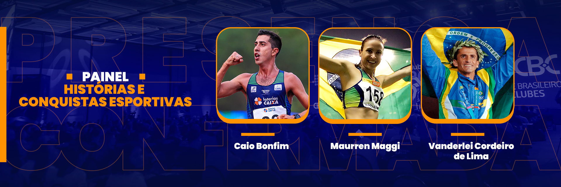 Grandes nomes do atletismo brasileiro no Fórum Nacional