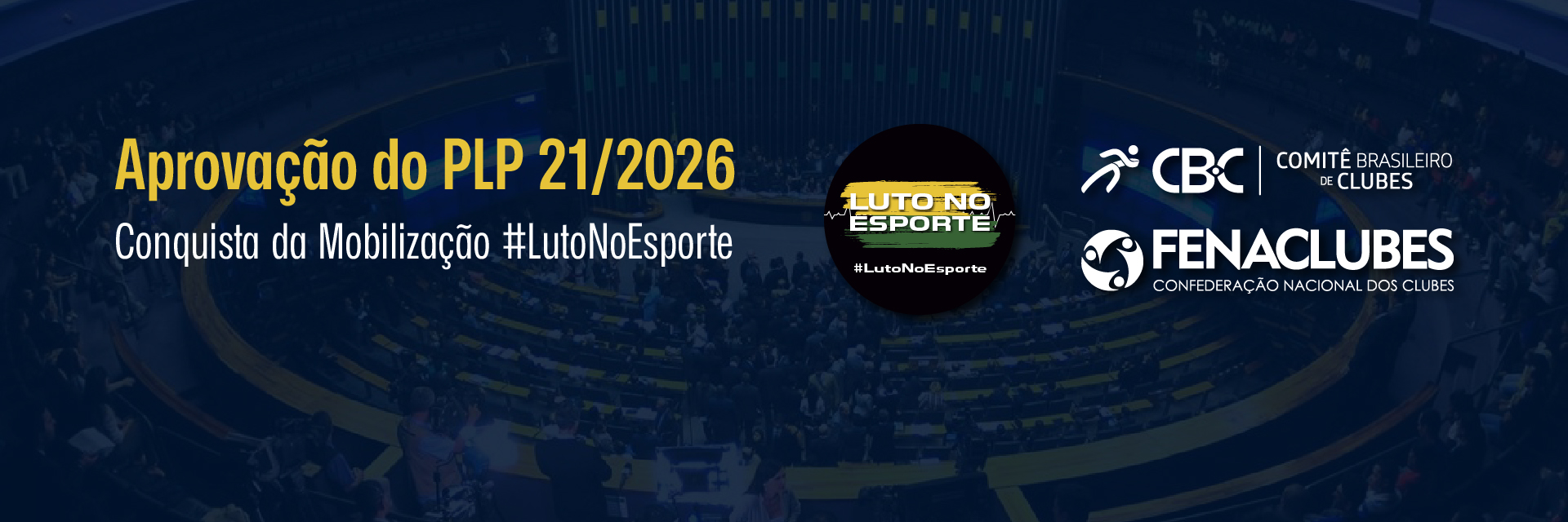Mobilização “Luto no Esporte” 