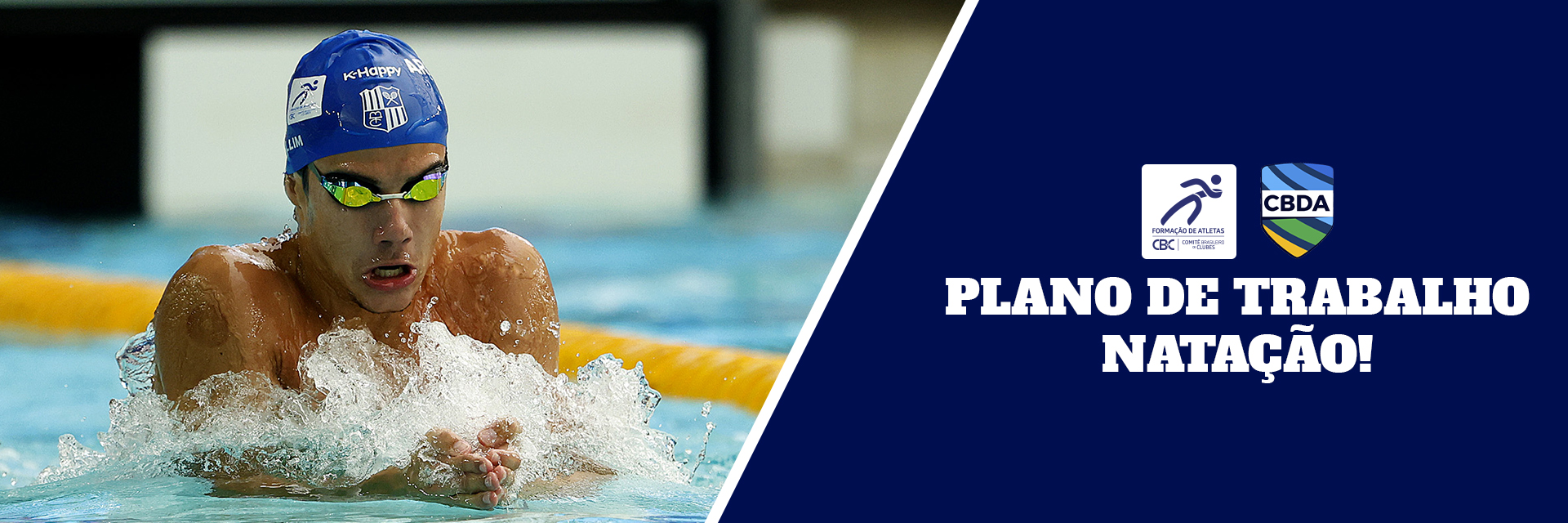 CBC e CBDA ampliam parceria e garantem calendário nacional da natação em 2026