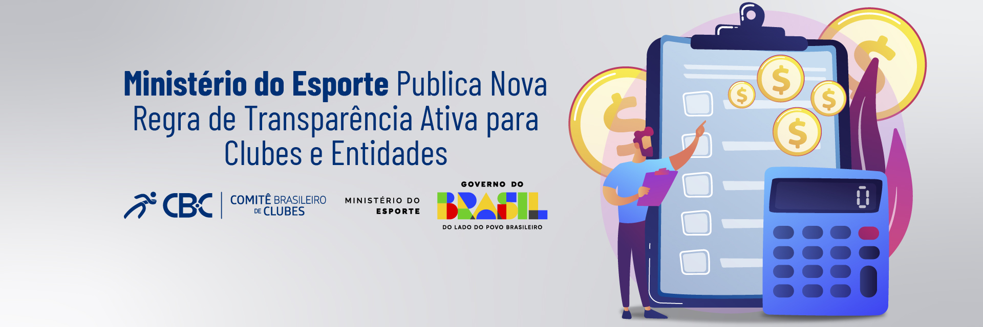 Ministério do Esporte publica Nova Regra de Transparência Ativa para Clubes e Entidades