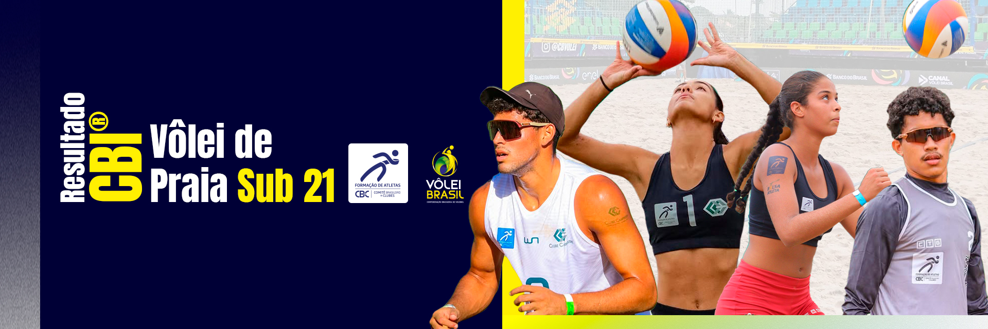 Resultado da 1ª Etapa do CBI® de Vôlei de Praia Sub 21 